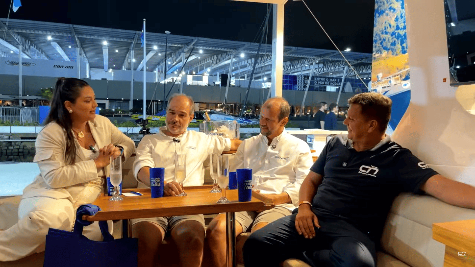 CN realiza transmissão ao vivo direto da Coral 40 Sea Breeze durante o Rio Boat Show 2025